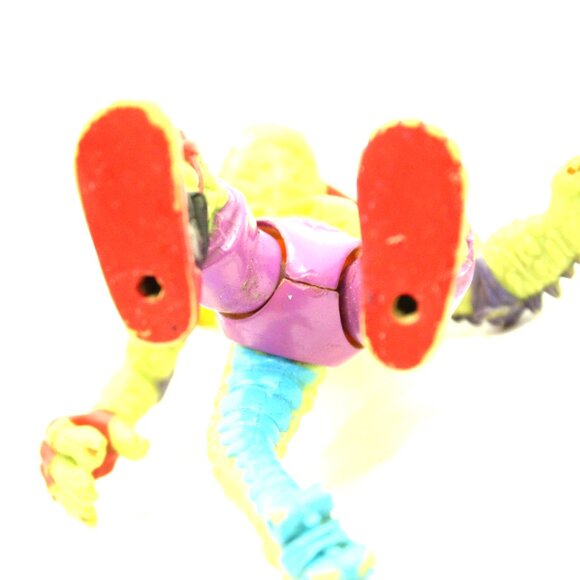 TMNT Teenage Mutant Ninja Turtle Action Figures Mondo Gecko/Donatello Pizza Toss - Picture 8 of 8